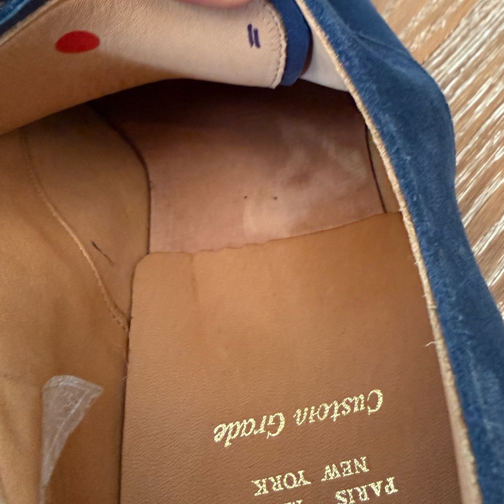 CHURCH'S blue Padstow Suede Derby Shoes - Picture 5 of 10